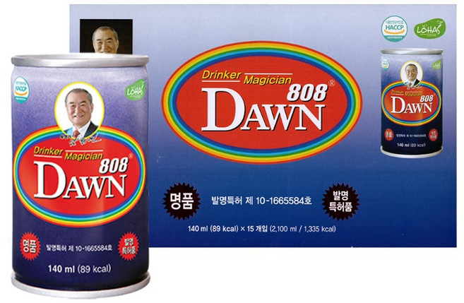 그래미 숙취해소 여명808, 140ml, 15개