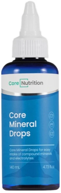 공식판매처 코어뉴트리션 코어미네랄드롭스 천연 액상 멀티 미네랄 원액 피로회복 활력 에너지, 140ml, 3개 - 쿠팡