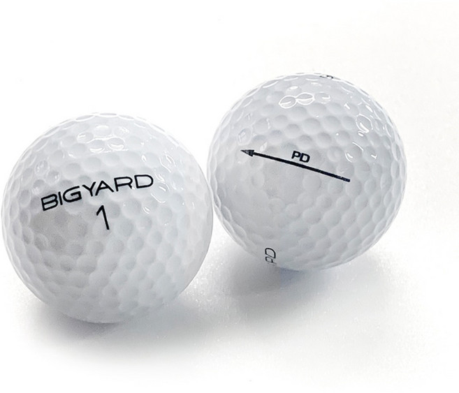 빅야드 2~3피스 로스트볼 화이트 B+급 20개, 1세트, 20개입