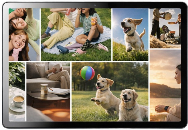 11인치 OLED 가성비 태블릿 PC 안드로이드14 키보드 패키지 터치펜/케이스/보호필름 포함, Wi-Fi+Cellular, 128GB, 티타늄 그레이