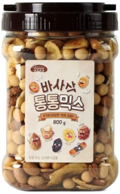 하루견과 바사삭 통통믹스, 800g, 16개