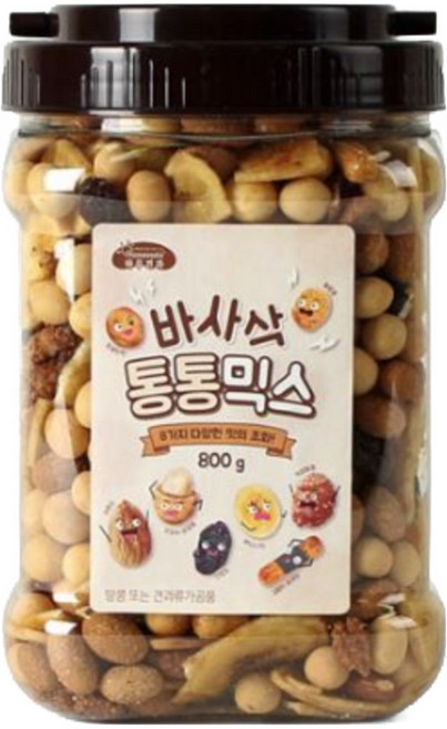 하루견과 바사삭 통통믹스, 800g, 24개