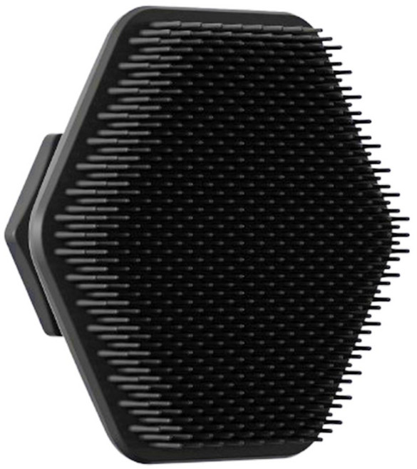 아이언스킨 포 맨 실리콘 세안 브러쉬, 1개, 블랙