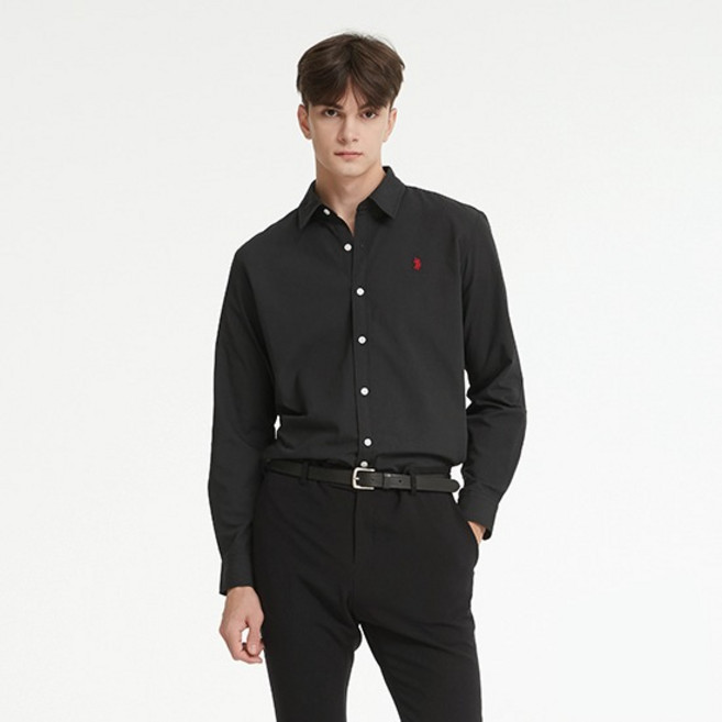 [U.S. POLO ASSN.] 코튼 클래식 셔츠 남성 MP23-SH914