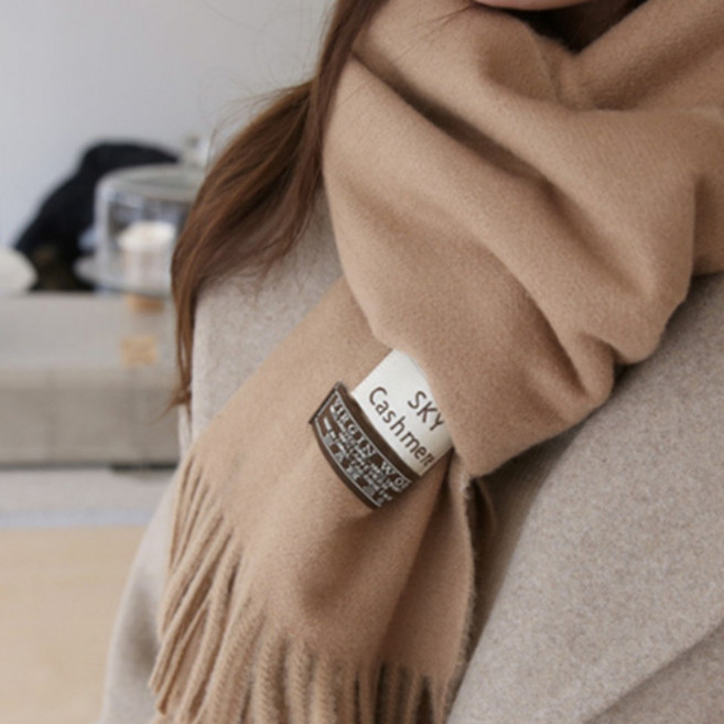 조선의아씨 겨울 캐시미어 터치 숄 머플러 목도리