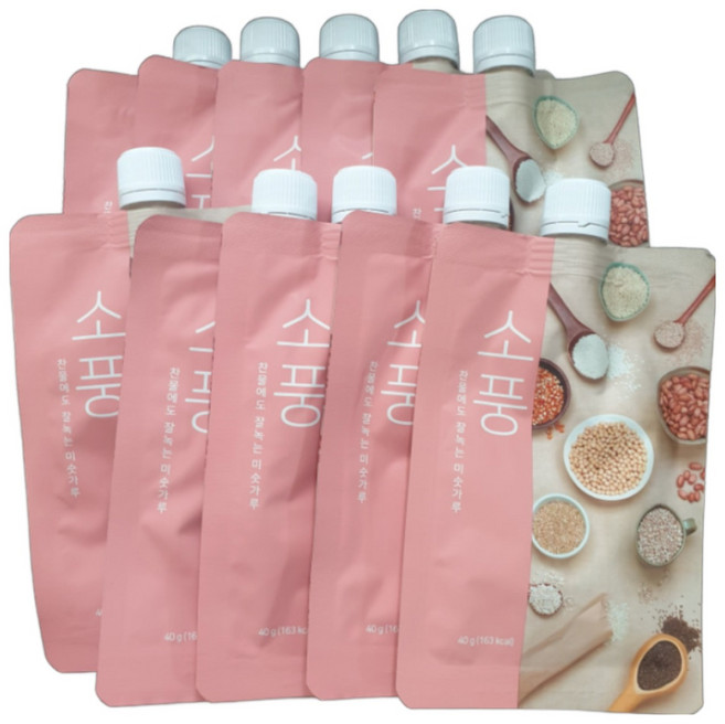 소풍 미숫가루 박스, 1박스, 400g