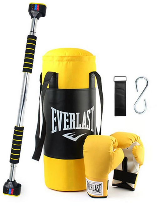 에버라스트 에버라스트 미니 어린이 샌드백 + 철봉 + 글러브 세트, 에버라스트 미니헤비백 세트, 미니샌드백+글러브+S고리+철봉+밴드, 1개