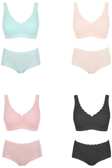 &WOX 꿈의브라 노와이어 심리스 퓨징브라 팬티 8종 세트 S-XXL 332