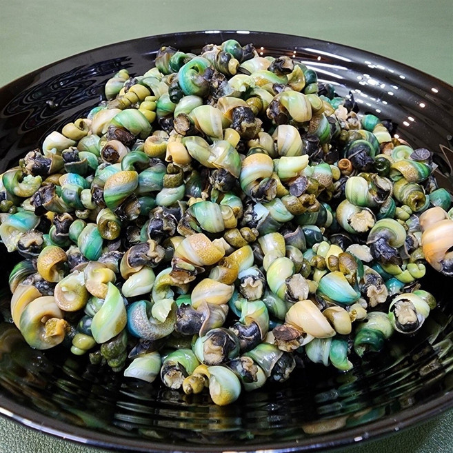 속리산 청정 1급수 자연산 깐다슬기+육수, 1세트, (깐다슬기 200g + 다슬기육수 350g)