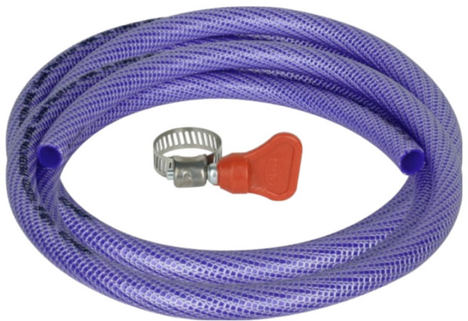 와이넷 꼬이지않는물호스4M+0625호스밴드 물호수 고무호스, 1개