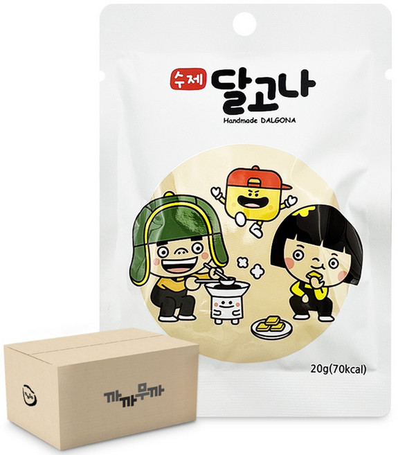 수제 달고나, 20g, 40개
