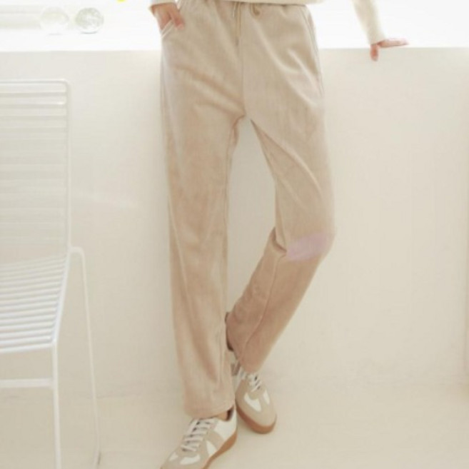 비바조이 G3_럽럽 속기모 골덴 스판 슬림배기팬츠