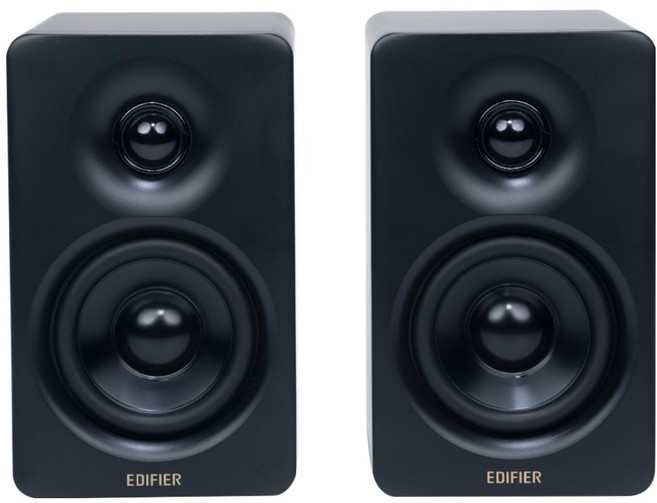 공식 수입 제품 국내 AS 가능 에디파이어 PC-FI 데스크 파이 스튜디오 모니터 스피커, M60 블랙 (블루투스 스피커), 1개