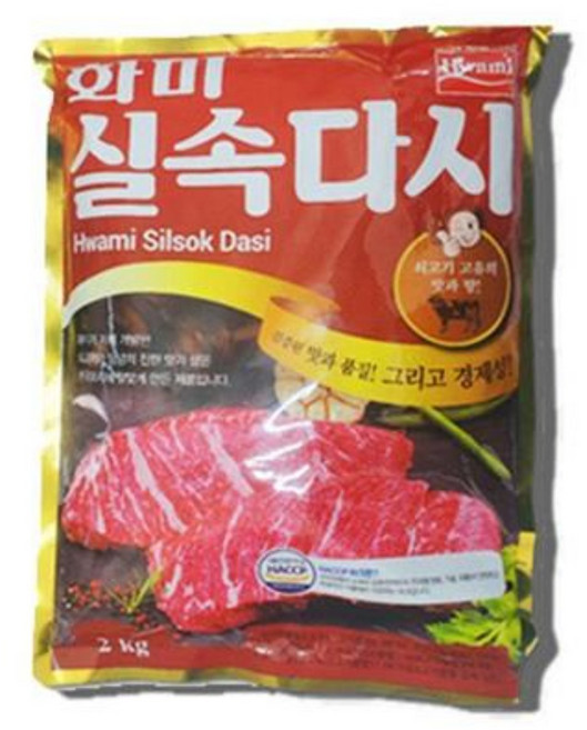 화미 쇠고기 실속다시, 2kg, 4개