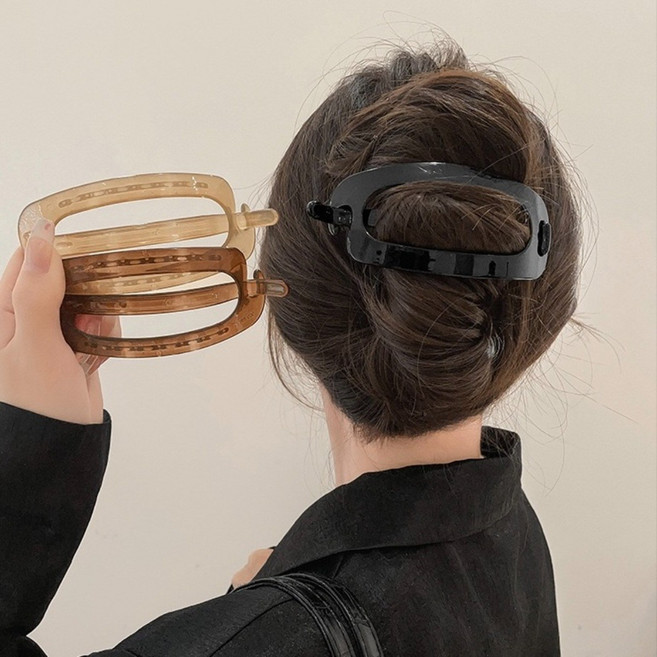 하와이안서프 모던 라운드 클립 헤어핀 3종 세트(3P)