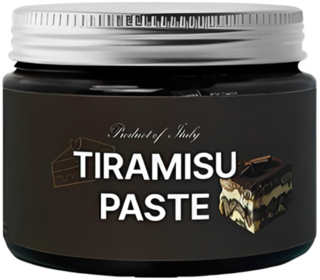 [200g] 나피 티라미수 페이스트 티라미슈 라떼 케이크 젤라또 베이커리 카페 마카롱, 1개, 200g