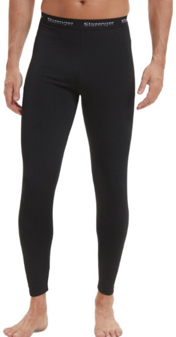 (1+1) 슬레진저 남성 기모 내복 바지 초극세사 기모 발열 타이즈 초경량 빅사이즈 2매입