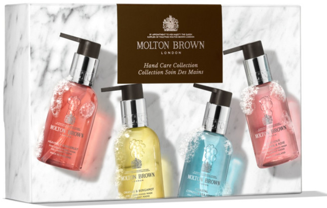 몰튼브라운 프레시 앤 플로럴 핸드 워시 케어 컬렉션 선물세트 100ml x 4