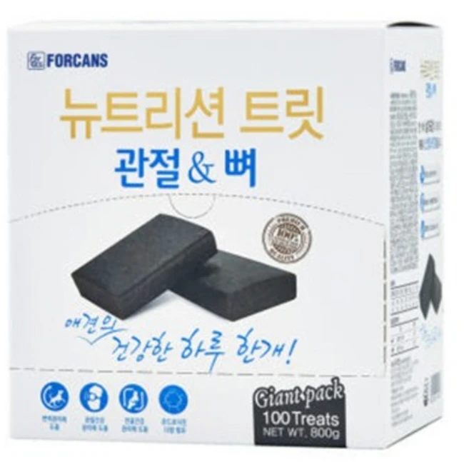 포켄스 뉴트리션 트릿 800g 100P (관절&뼈) 낱개포장, 뼈/관절강화, 1개 - 쿠팡