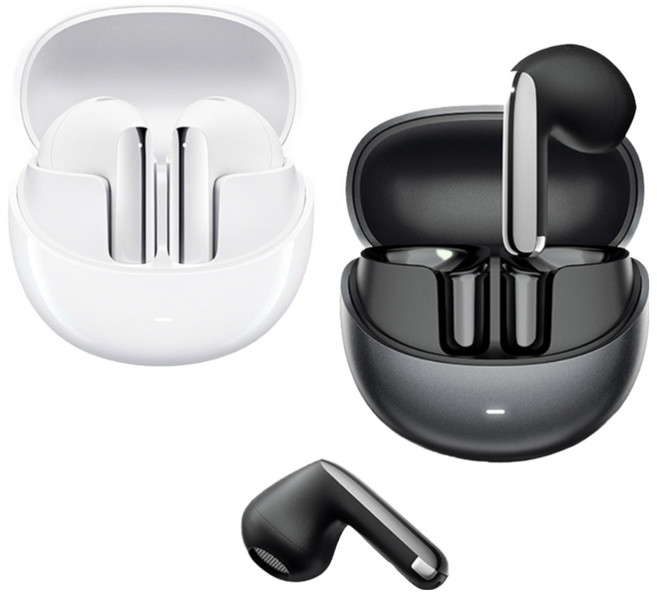 QCY HT10 에일리버즈 프로 플러스 블루투스이어폰 액티브 노이즈캔슬링 하이레스, HT10 HiRes(pro+)블랙 단품