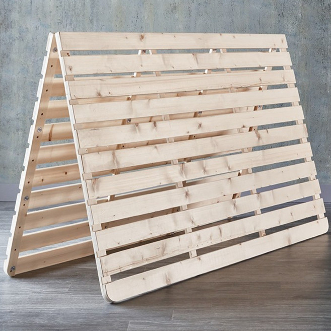 소나무 침대 프레임 매트리스 원목 깔판 저상형 패밀리 받침대