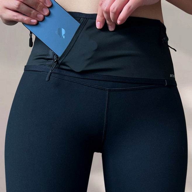 인더핏 러닝벨트 플립벨트 런닝가방 허리밴드 마라톤 힙색 허리가방 런닝벨트, 1개