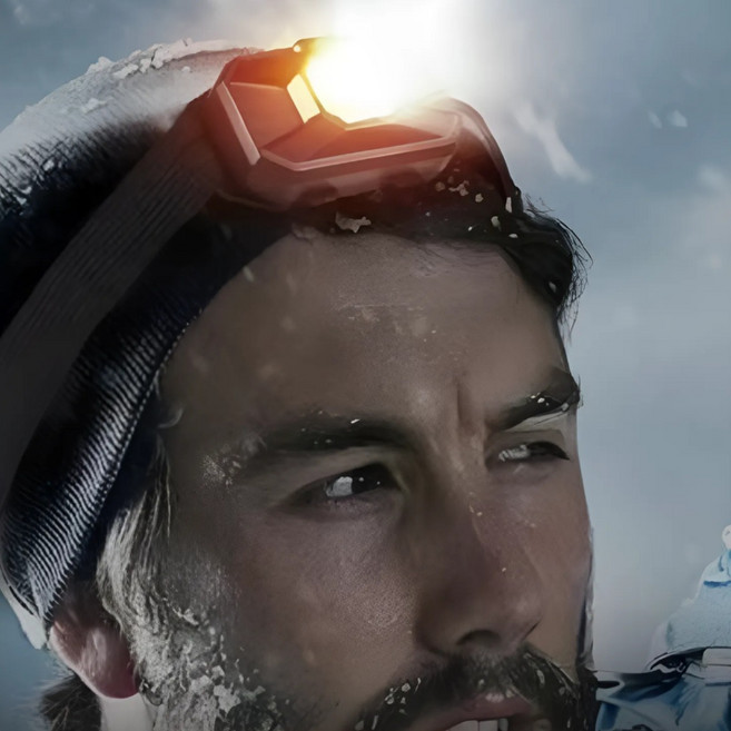 탈론나인 초경량 휴대용 생활방수 헤드랜턴, 블랙, 1개