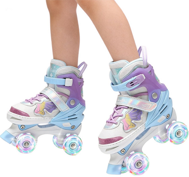 복나이트 롤러스케이트 나비 스케이트 롤러스케이트장 롤러장 성인 롤러슈즈 인라인스케이트, 1개