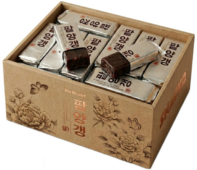 스낵큐 노브랜드 과자, 42g, 20개, 팥양갱