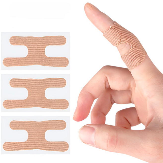 월드판다 손가락 마디 보호 인대 관절 테이핑 압박 탄력 스포츠 깁스, 스킨, 60개