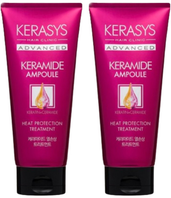 케라시스 케라마이드 열손상 클리닉 트리트먼트, 200ml, 2개