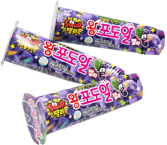 서주 왕포도알 젤리 40gx10개 (1박스-4통), 4개, 400g
