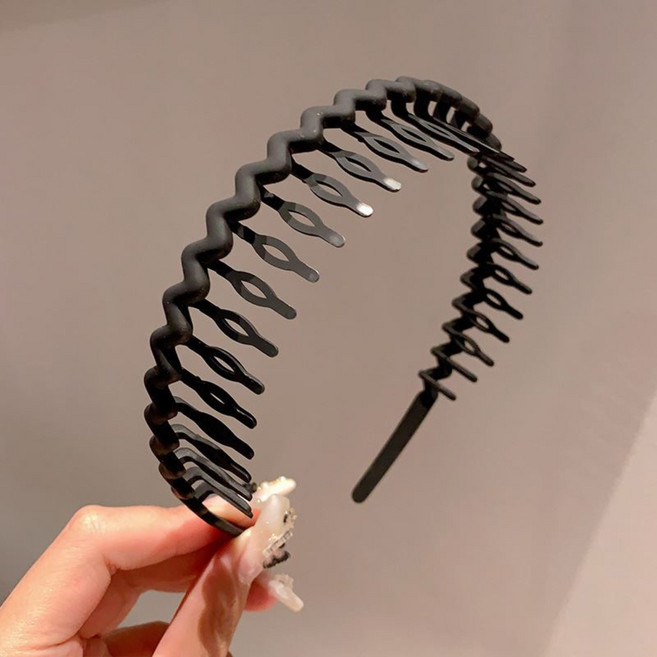 안아픈 잔머리 머리띠 올백 헤어밴드 귀안아픈 빗살머리띠