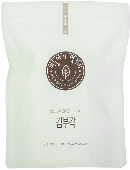 며늘아기먹거리 수제 찹쌀김부각, 4개, 85g