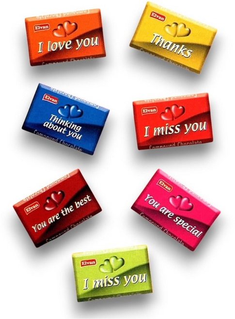 엘반 티아모 초콜릿 185여개입 대용량 초콜릿, 1개, 835g