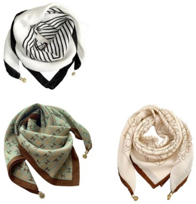 도나토르 데일리 감성 마그네틱 자석 스카프 2p