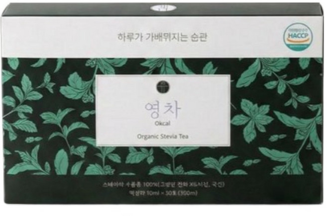 스윗웰 스테비아 영차 영칼로리 액상차 국내생산, 2세트, 10ml x 30포