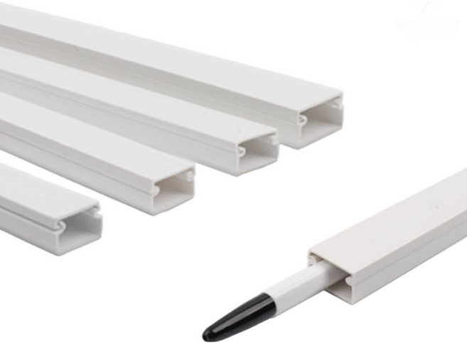 백만볼트샵 국산 사각 전선몰딩, 백색, 2호, 10개