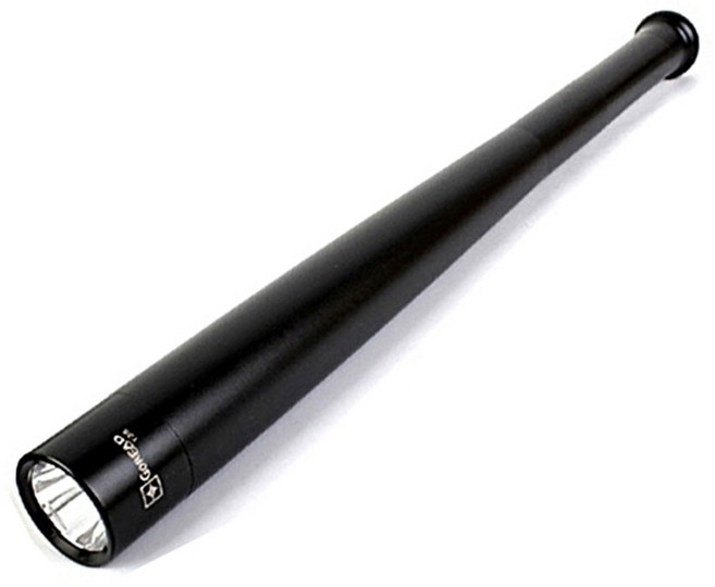 인기신상품 건전지무료 튼튼하고 아주밝은 LED 방망이후레쉬 곤봉렌턴 호신후레쉬 순찰후레쉬 경호용품 경비봉, 1개