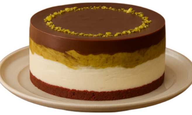 은리베 두바이 크림치즈 케이크, 1개, 1kg