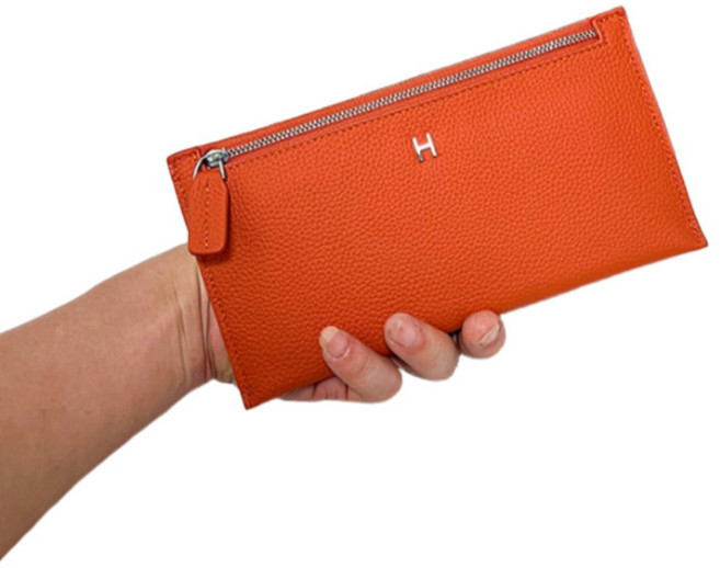 핏룸 프리미엄 소가죽 H장지갑 여성장지갑 가죽지갑 슬림장지갑 지폐지갑