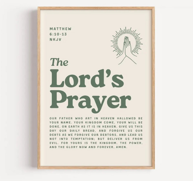 주기도문 기독교 액자 교회 성경말씀 액자 교인선물, 4번 500x700(50cm x 70cm), 유광골드