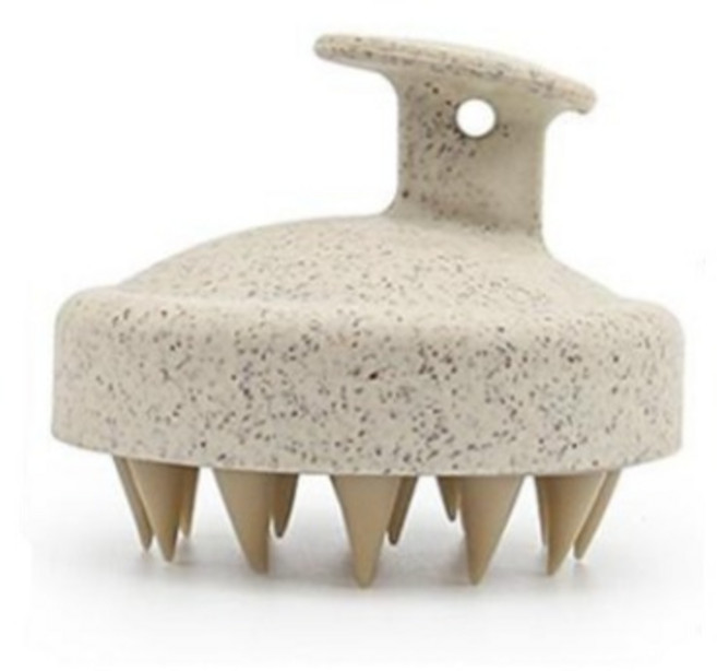 2세대 프리미엄 두피 전용 샴푸 브러쉬 1+1, 2개, 아이보리