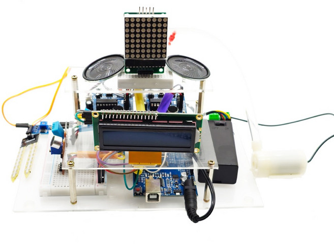 아두이노 지능형 스마트팜 올인원 키트 (식물과 대화), 1개