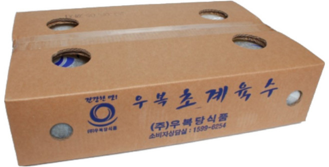 찬찬푸드 우복당 북촌골 초계국수육수벌크 4.5kg x 2팩업소용식자재 초계육수 찬찬식품, 2개