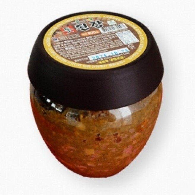 톳나라 톳된장 (900g) 알들이 살아있는 콩과 톳의 조화 깊고 진한 전통방식 된장, 1개, 900g