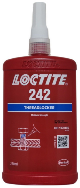 록타이트 나사고정제 242 250ml 중강도 혐기성 나사고정제