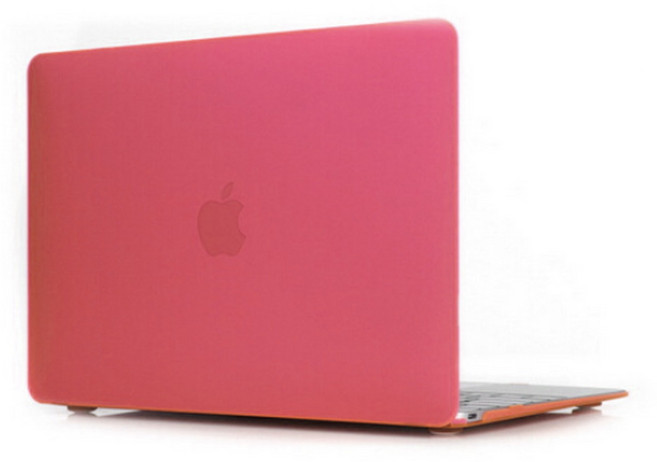 헤이맨 맥북프로 M1 2020 13인치 투명 하드 케이스 A2251 A2289, 핑크, 1개