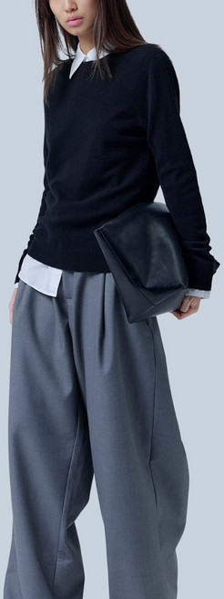 [GOBI Official] 고비 공식 스토어_고비 캐시미어 에센셜 100% 캐시미어 여성 크루넥 스웨터