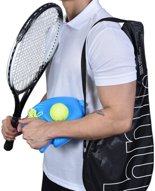 HNF 혼자 치는 실내 테니스 리턴볼 셀프 스쿼시 나 홀로 테니스 연습기 커플운동, 커플테니스세트